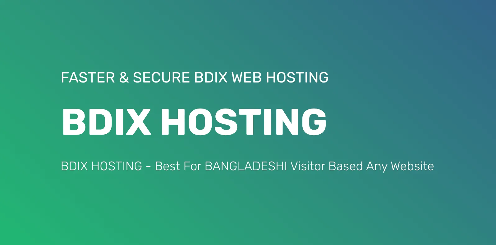BDIX Hosting: Fast, Reliable Web Solutions for Bangladesh