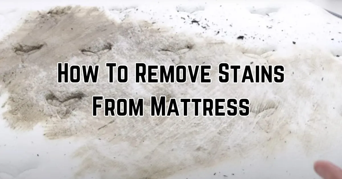 Effective Mattress Stain Removal: Tips for a Fresh Bed