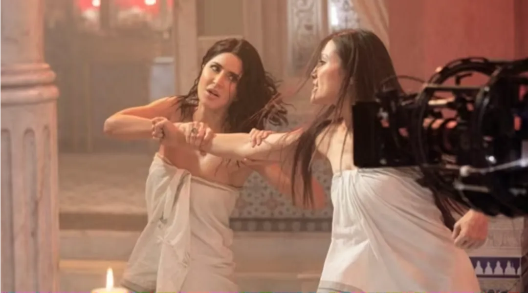 Michelle Lee and Katrina Kaif's Epic Towel Fight in Tiger 3