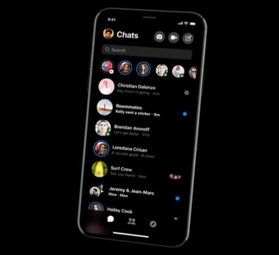 Activate Dark Mode in Facebook Messenger: Android & iPhone