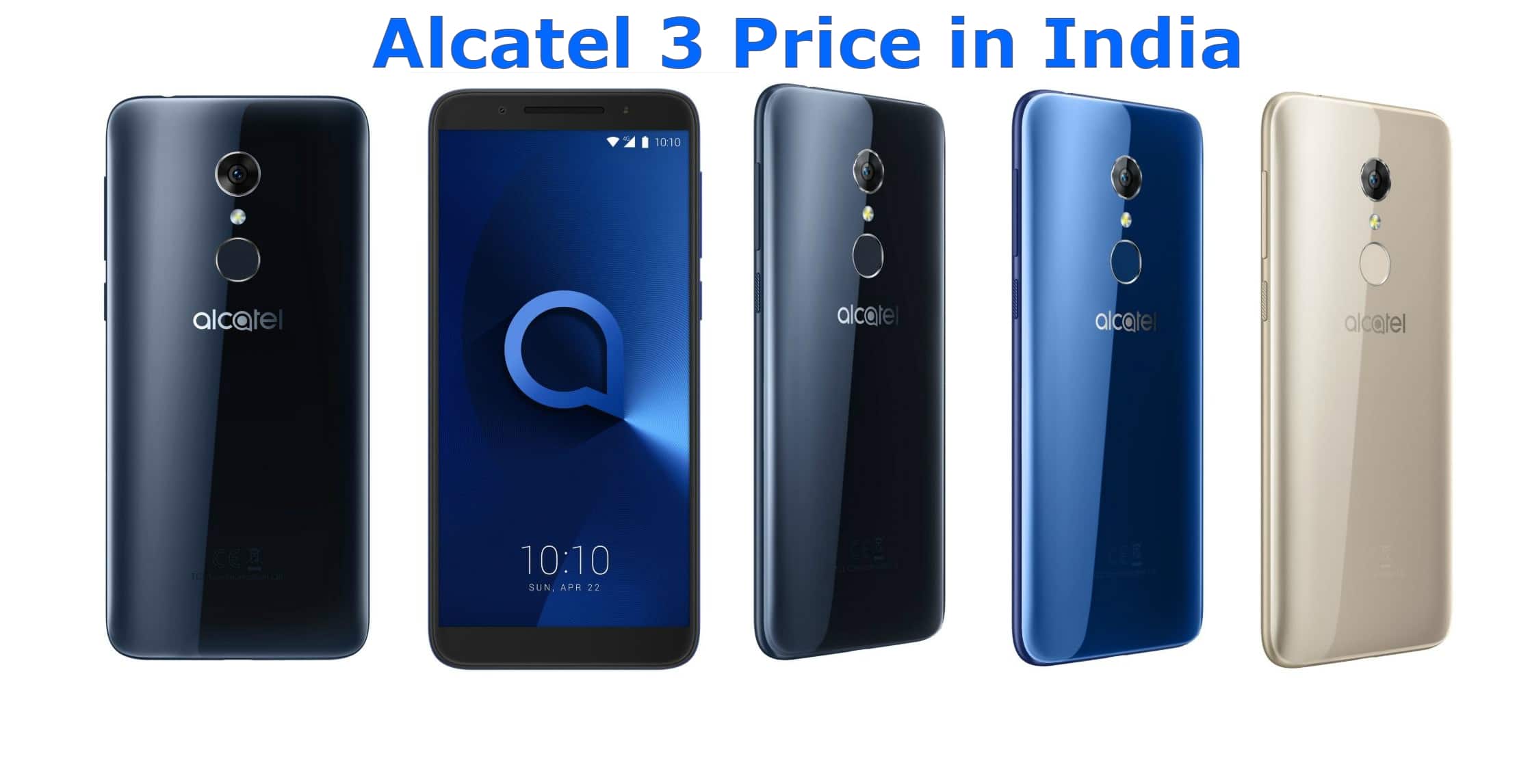 Alcatel 3 Price in India