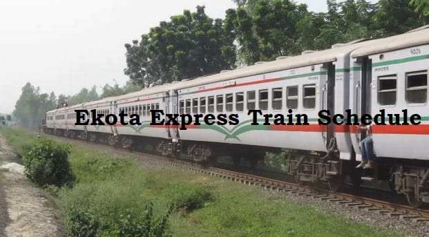 Ekota Express Train Schedule