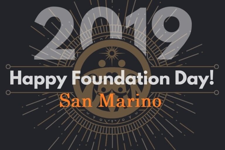 Happy Foundation Day 2019 – San Marino is celebrating Foundation Day