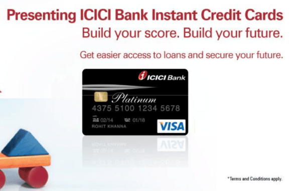 ICICI Instant Platinum Credit Card
