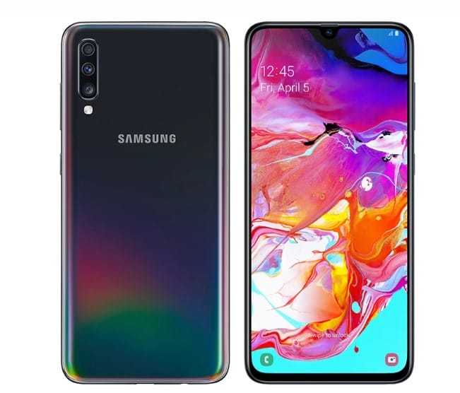 Samsung Galaxy A70 has a large display and 32 megapixel Selfie camera