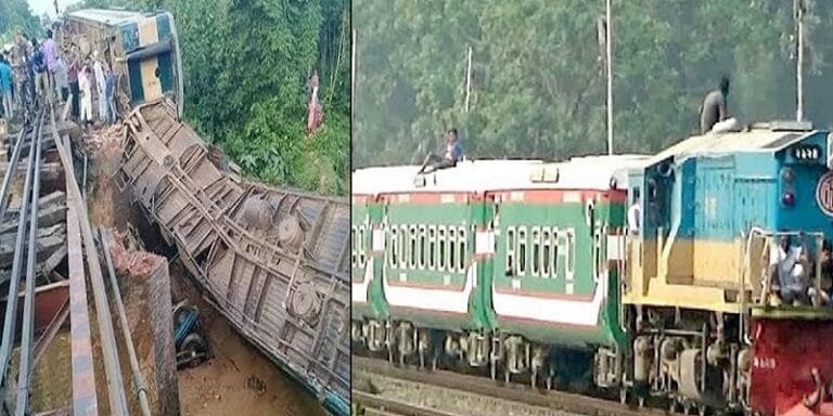 7 bogies derailed, many casualties, rescuers of Upaban Express in Kulaura