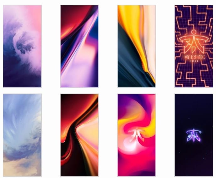 The OnePlus 7 Pro launches with 16 static wallpapers and 8 live wallpapers