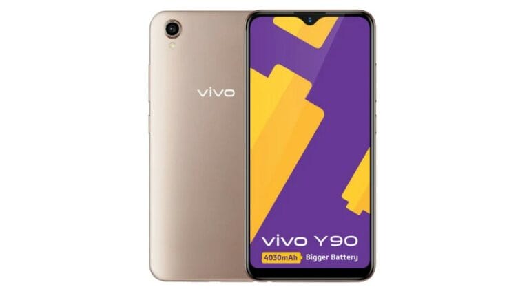 Vivo Y90 launched in India with 4,030mAh Battery, MediaTek Helio A22 SoC