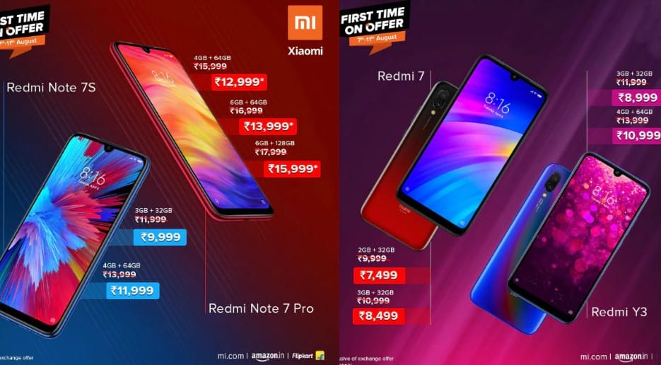 Xiaomi announced Independence Day Sale