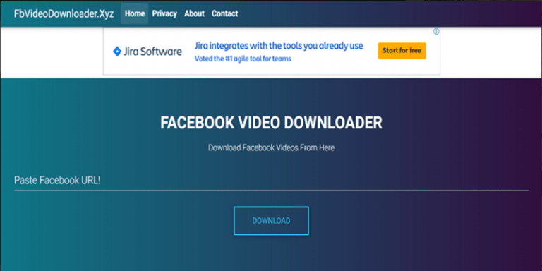 Highly accessible and compatible facebook video downloader