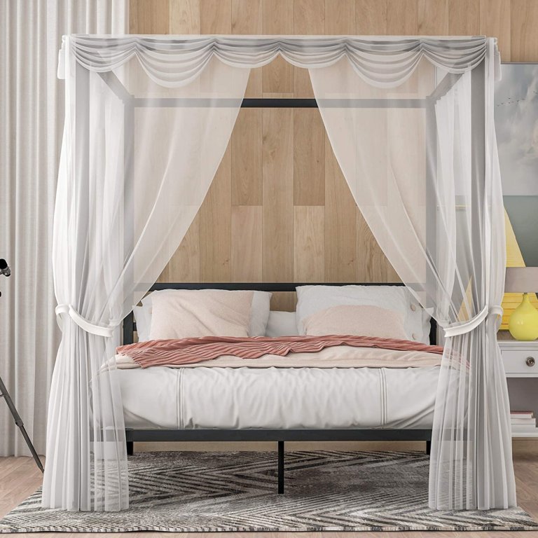 What’s The Difference Between A Sleigh Bed And A Canopy Bed Frame?