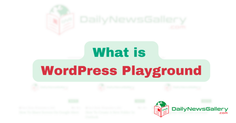 What is WordPress Playground?