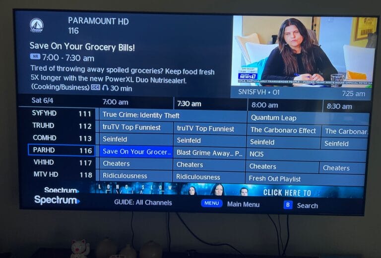 What Channel Number Is Paramount On Spectrum?