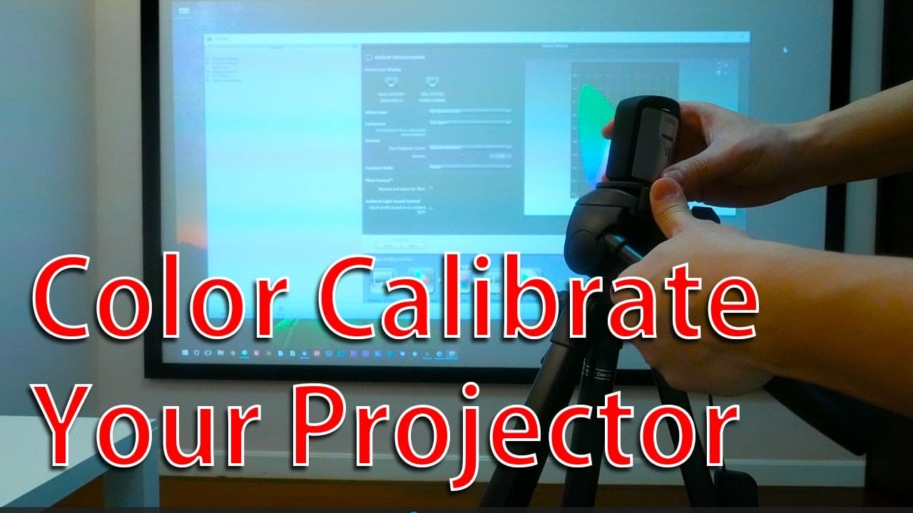 How Can I Calibrate Colors on an Lcd Projector?