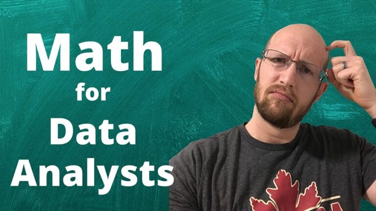 Does Data Analytics Require Math?
