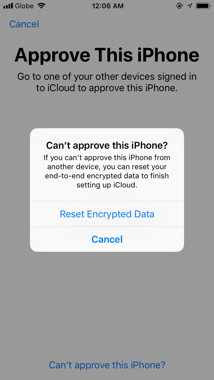 What Is Resetting Encrypted Data?