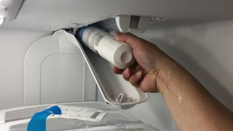How To Change The Water Filter In A French Door Fridge?