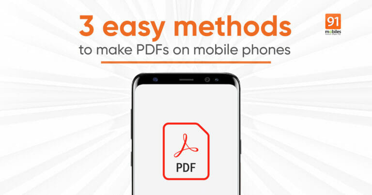 How To Create A PDF File On Mobile Devices