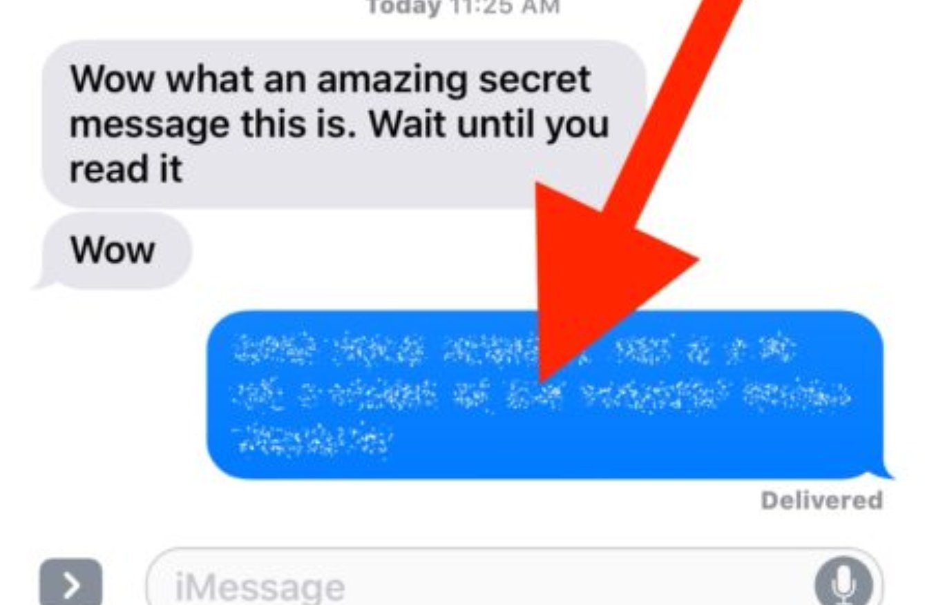 How to Blur Messages on Iphone