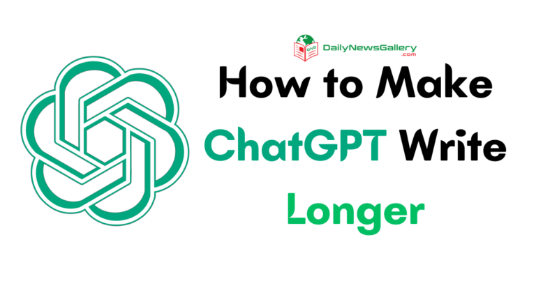 How to Make ChatGPT Write Longer? (Prompts)