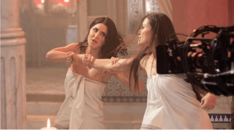 Michelle Lee and Katrina Kaif Towel Fight Scene Creates Buzz