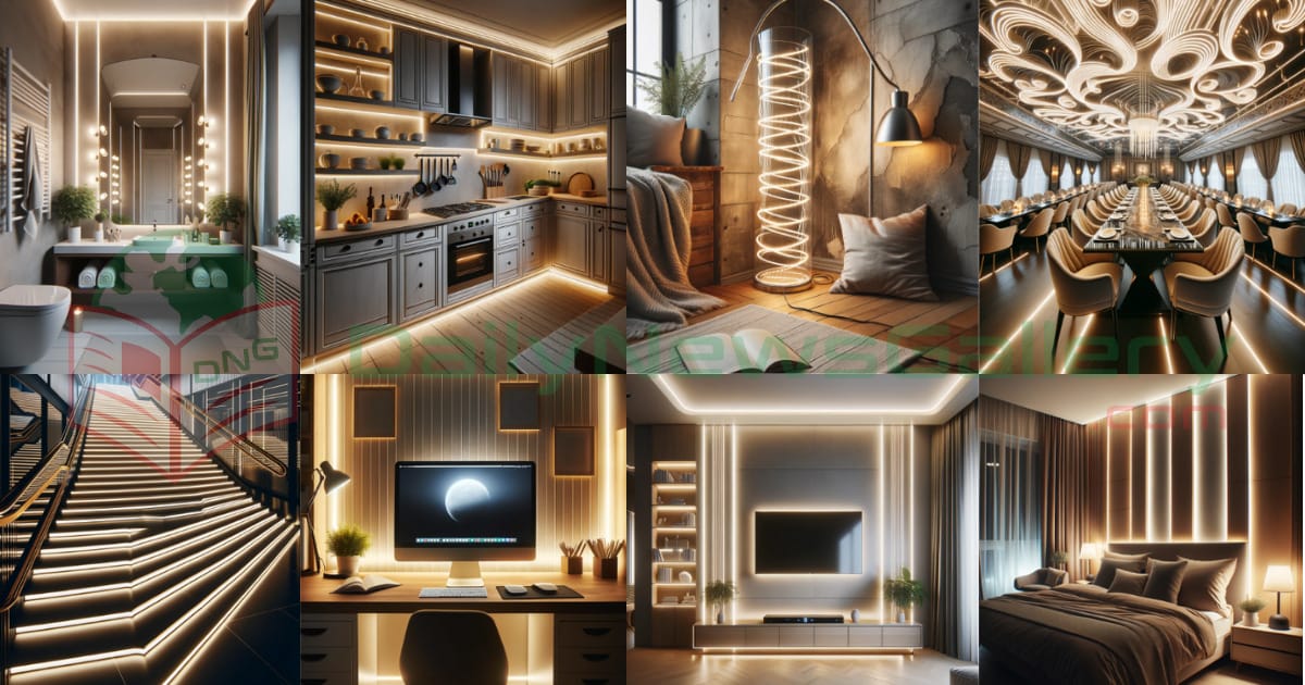 Room Decor Ideas With LED Strip Lights