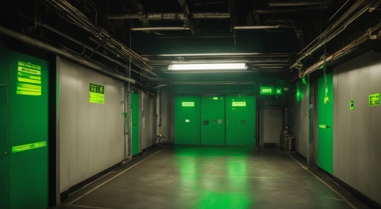 Are Exit Signs Required In Electrical Rooms?