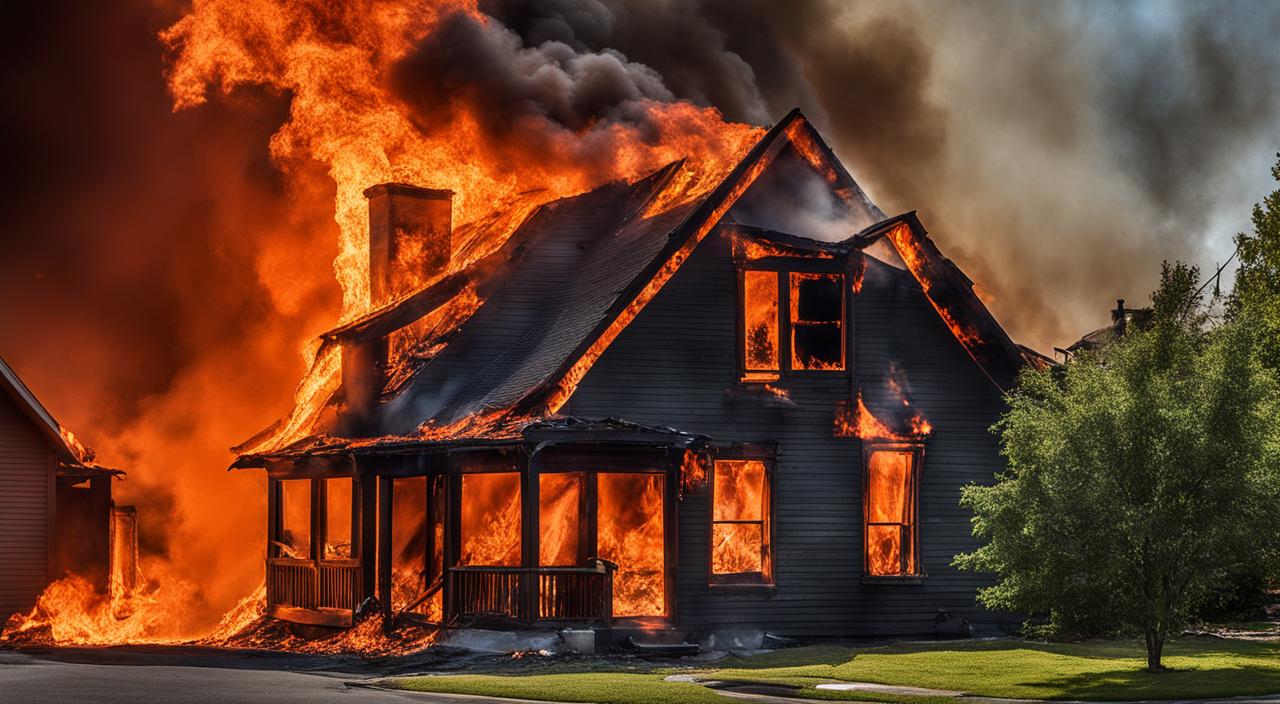 Average House Fire Temperature