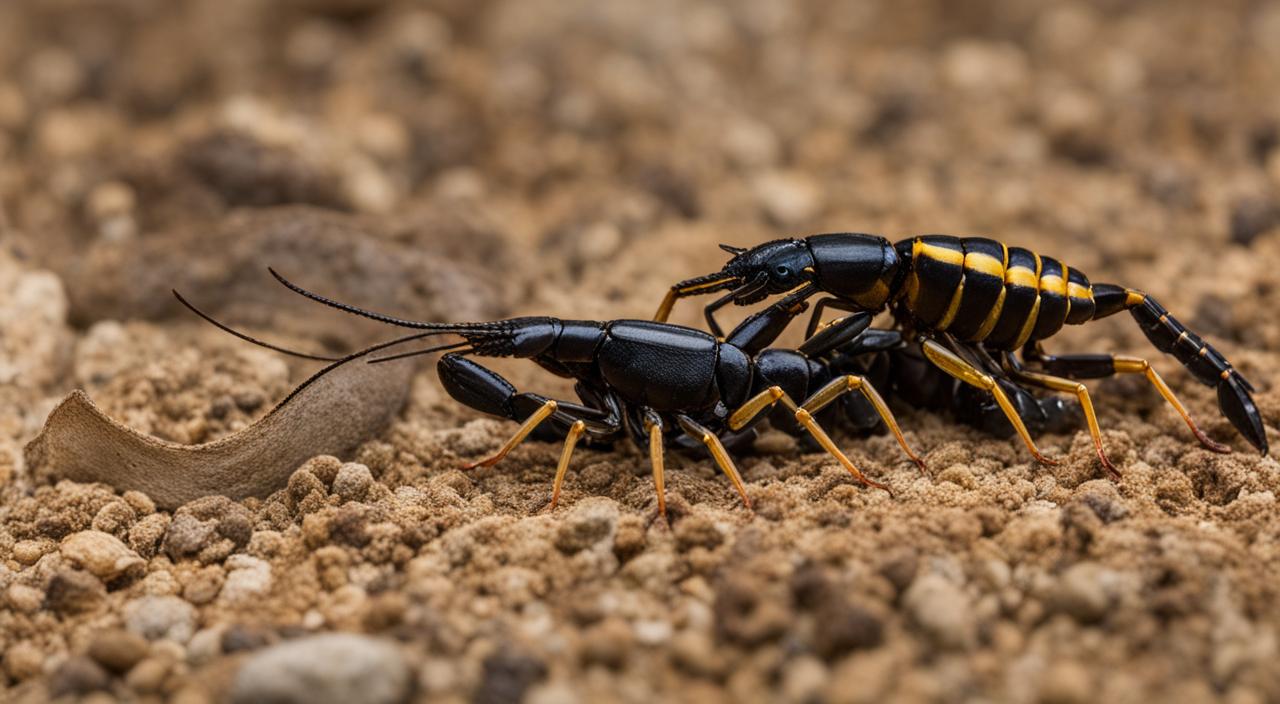Behavioural Differences Between Male and Female Scorpions