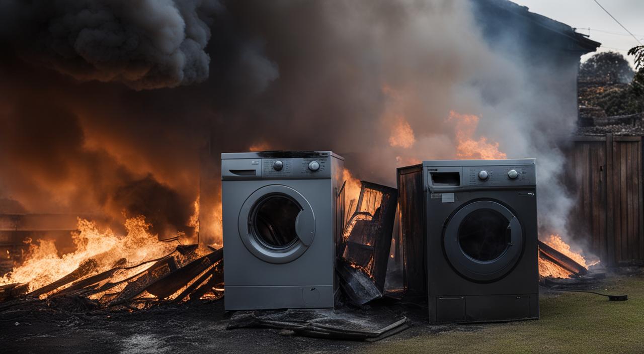 Fire Risk in Washing Machines and Tumble Dryers