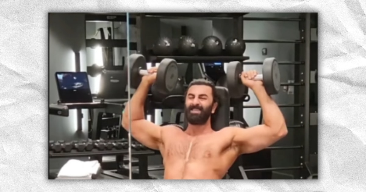 Ranbir Kapoor Intense Workout for 'Animal' Goes Viral