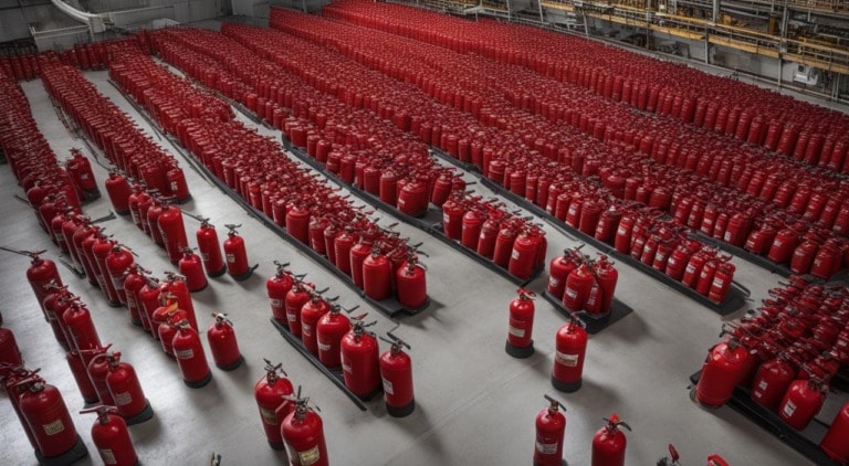 What Is The Maximum Distance Between Fire Extinguishers in a Commercial Setting?