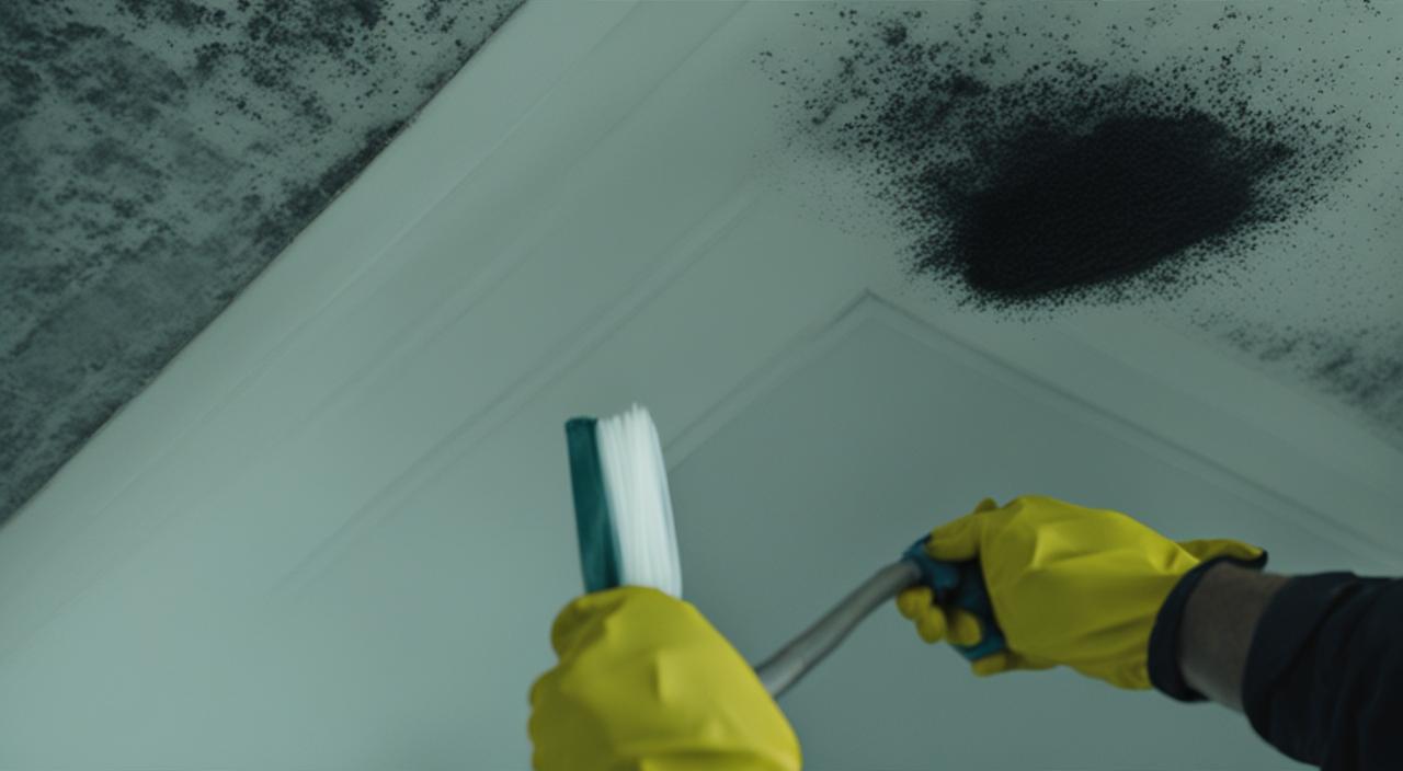 clean soot off ceilings