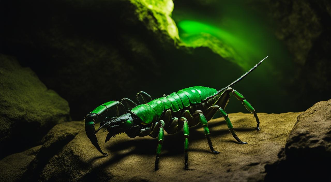 do scorpions glow in the dark