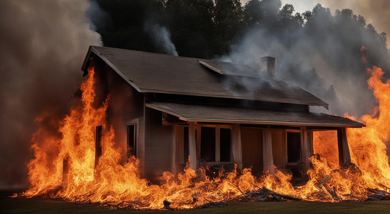 house fire temperature dangers