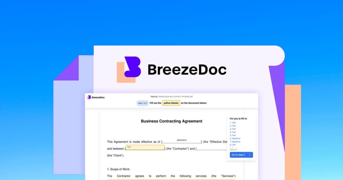 BreezeDoc Lifetime Deal