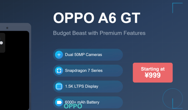 Oppo A6 GT