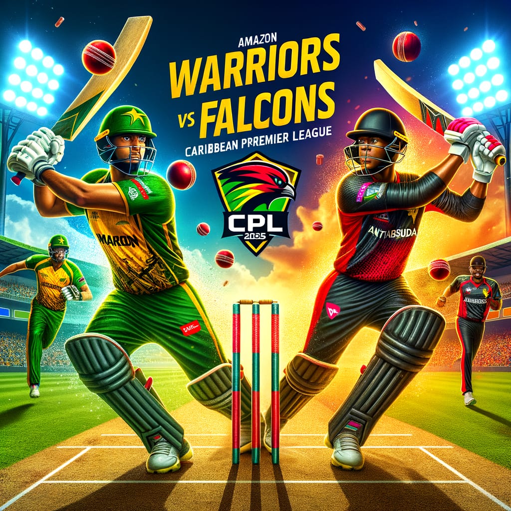 Amazon Warriors vs Antigua Barbuda Falcons Caribbean Premier League 2025 match preview