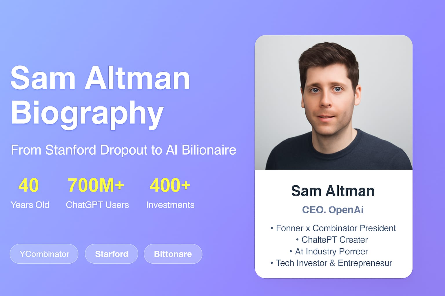Sam Altman Biography